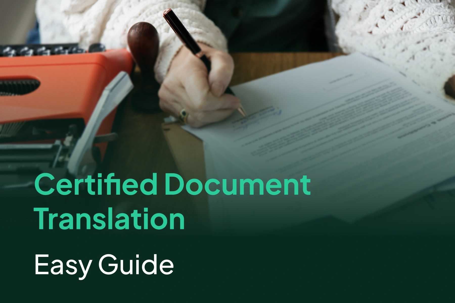 Official document translation process for legal and certified international use