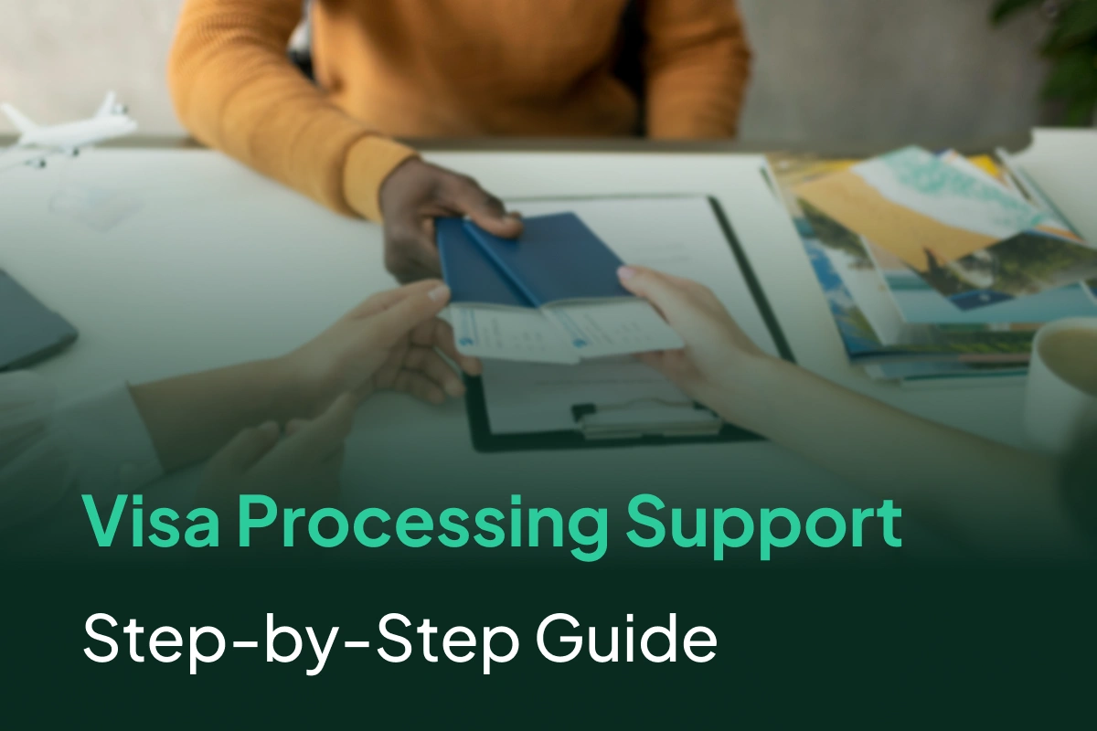 Professional assistance for visa processing and application support services