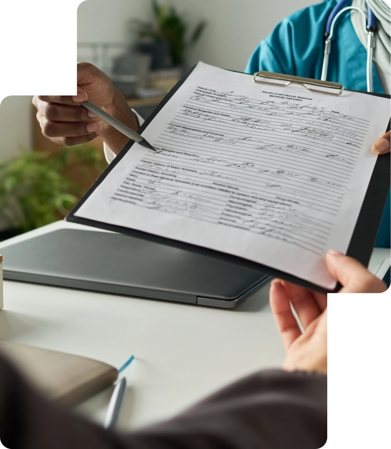 Reviewing VAT forms and financial records to ensure accurate tax filing and compliance processes