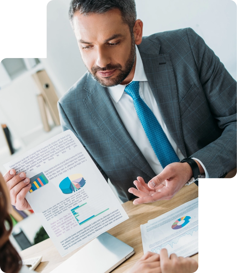 Analyzing financial reports and calculations for accurate VAT registration process