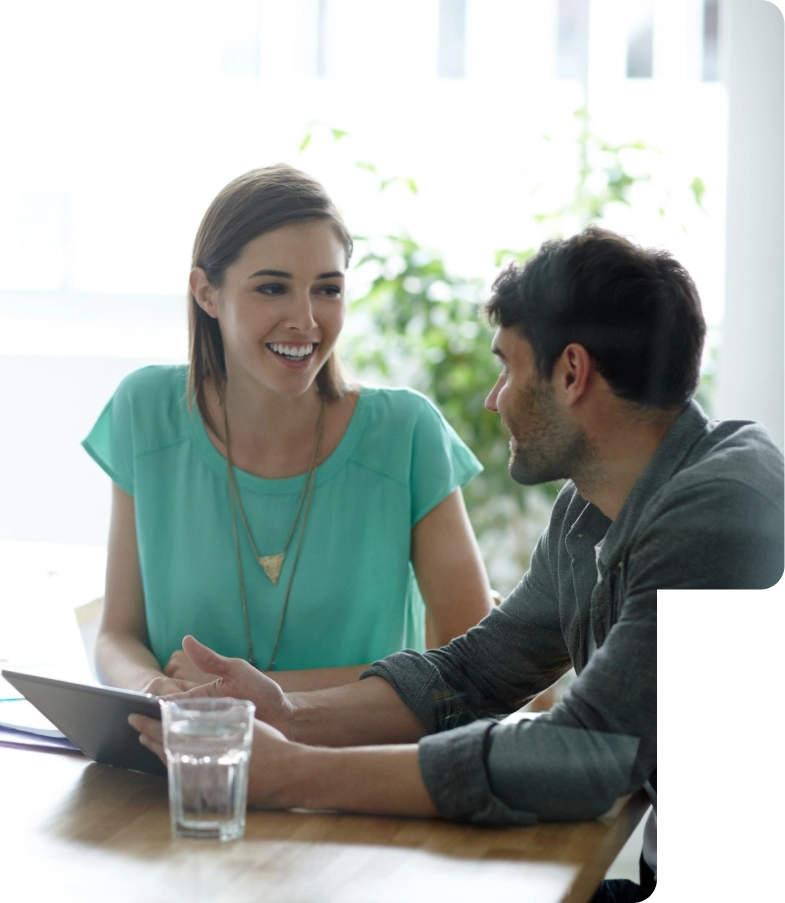 Consultant advising client on VAT strategy, tax planning, and financial compliance solutions